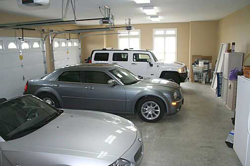 Garage Interior image of Westover House Plan